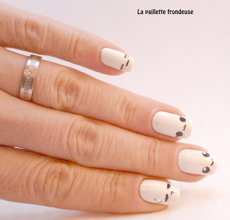 Kaomoji Nail Art