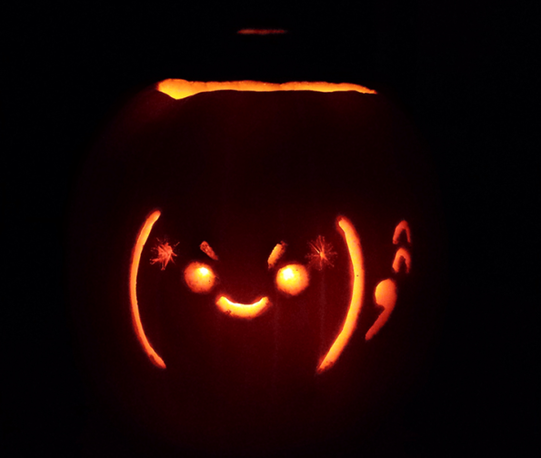 Japanese Emoticon Pumpkin Carving Contest Results!