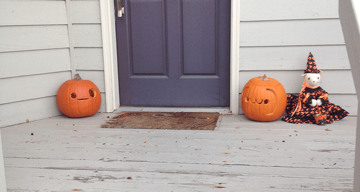 Japanese Emoticon Pumpkin